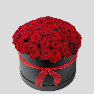 "30 Red Roses Flower Box - code BF15 - Click here to View more details about this Product